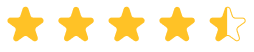 4.5/5 stars